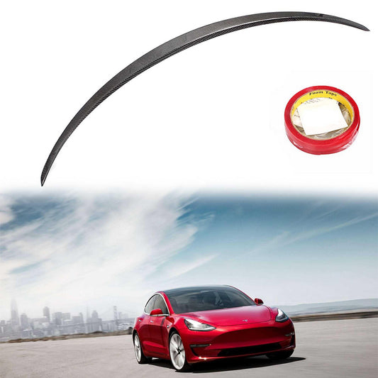 2020-2021 Tesla Model Y Spoiler Carbon Fiber Rear Wing Spoiler