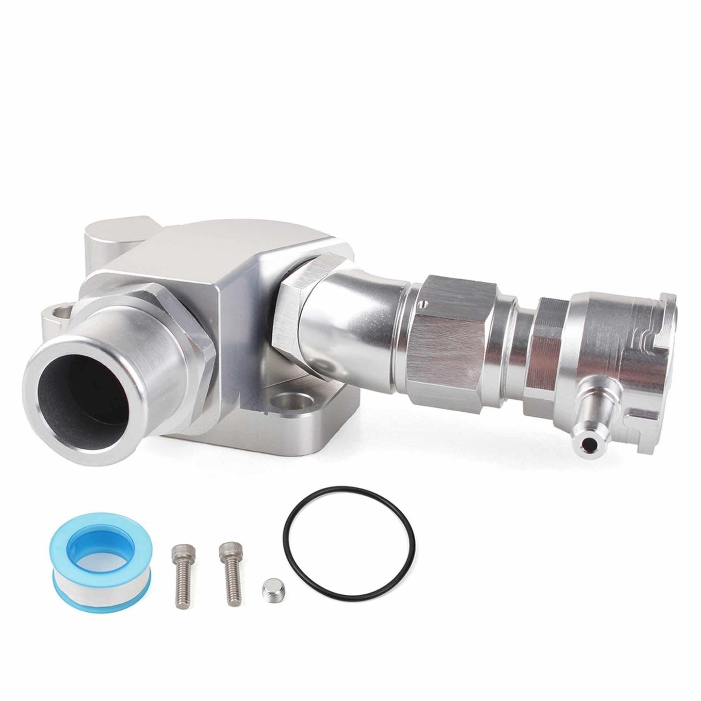 Upper Coolant Housing W/ Filler & 1.25" Hose Fitting for Honda K20A/2/3 K20Z1/K24A1