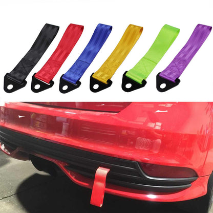 High Strength Nylon Tow Strap 2T Towing Strap With Nut