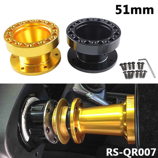 Steering Wheel Hub Adapter Spacer 51MM/76MM/101MM Modified Steering Wheel Heightening