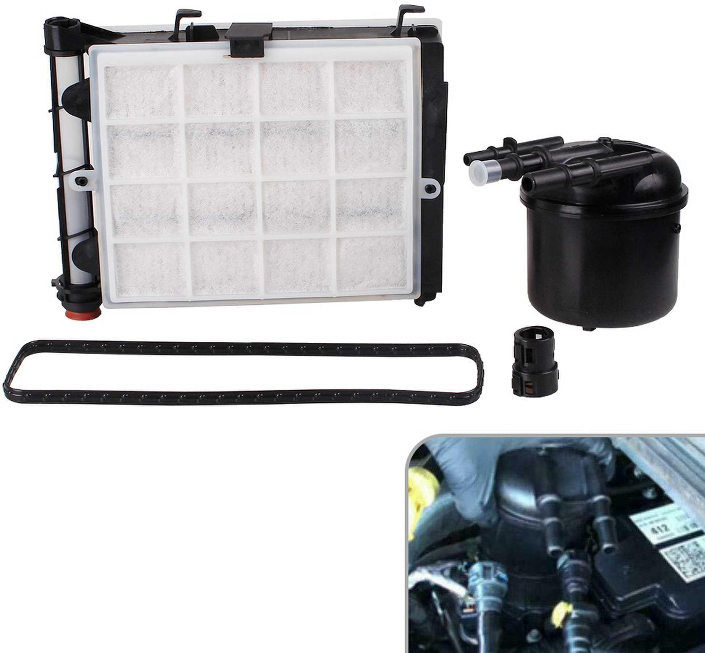 6.7 Powerstroke Fuel/Water Filter Kit for Ford FD4625 F250 F350
