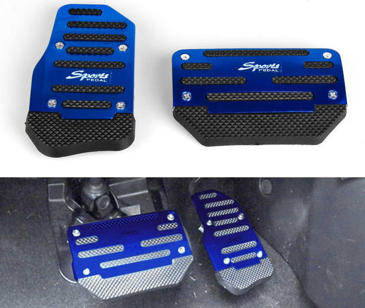 2Pcs Non-Slip Rubber Automatic Car Pedal Cover Set Kit Non-Slip Rubber
