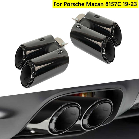 2019-2023 Porsche Macan 8157C Dual Exhaust Tips Exhaust Muffler