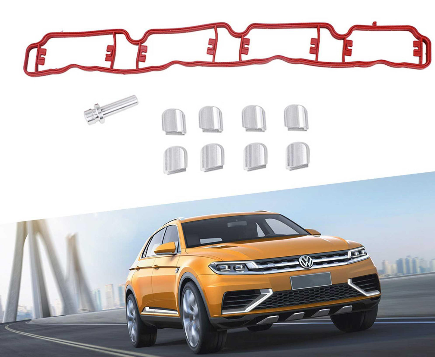 Intake Manifold Gasket Set for Audi Volkswagen Jetta Passat