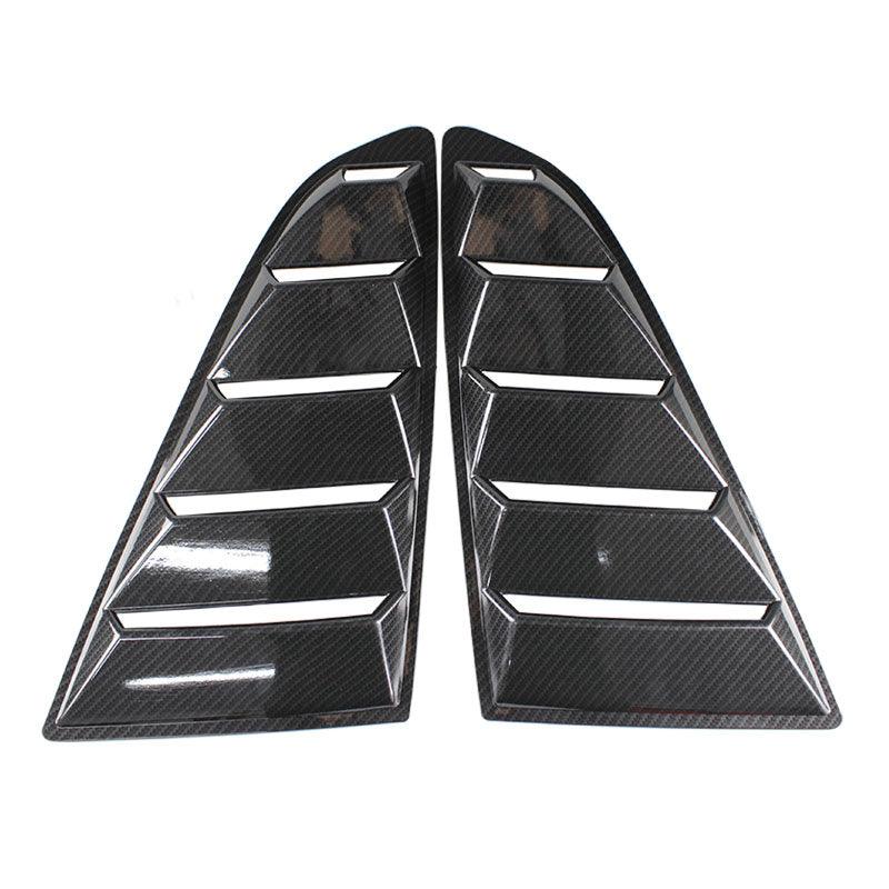 Side Window Louvers for Ford Mustang 2015-2018