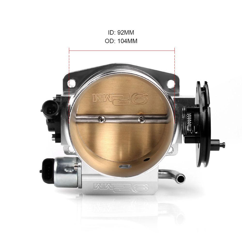 92MM/102MM Throttle Body Assembly with TPS Sensors for LS1 LS2 LS3 LS6 LS7 LSX