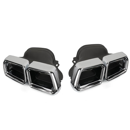 2014-2016 Mercedes Benz E/S Class W212/W222 Dual Exhaust Tips Exhaust Muffler