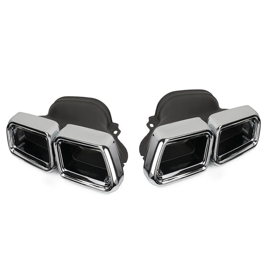 2014-2016 Mercedes Benz E/S Class W212/W222 Dual Exhaust Tips Exhaust Muffler