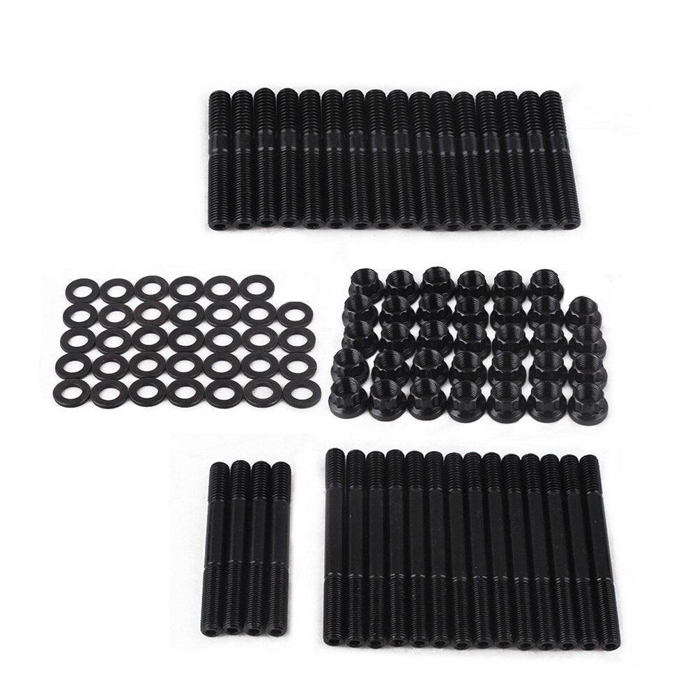 Engine Screw Kit Cylinder Head Stud Kit for Chevrolet SBC 305 Head Studs 1525-Stud /279.1001