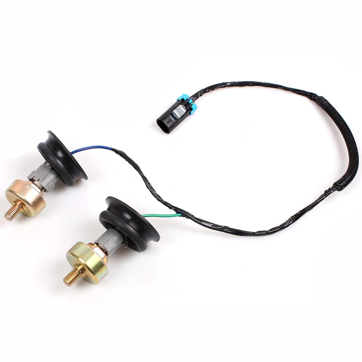 Dual Knock Sensors and Wire Harness for Chevy GM LS1 LS6 LQ9 4.8L 5.3L 6.0L 8.1L