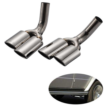 2007-2015 Mercedes Benz G-Class G500 G55 W463 Dual Exhaust Tips Exhaust Muffler