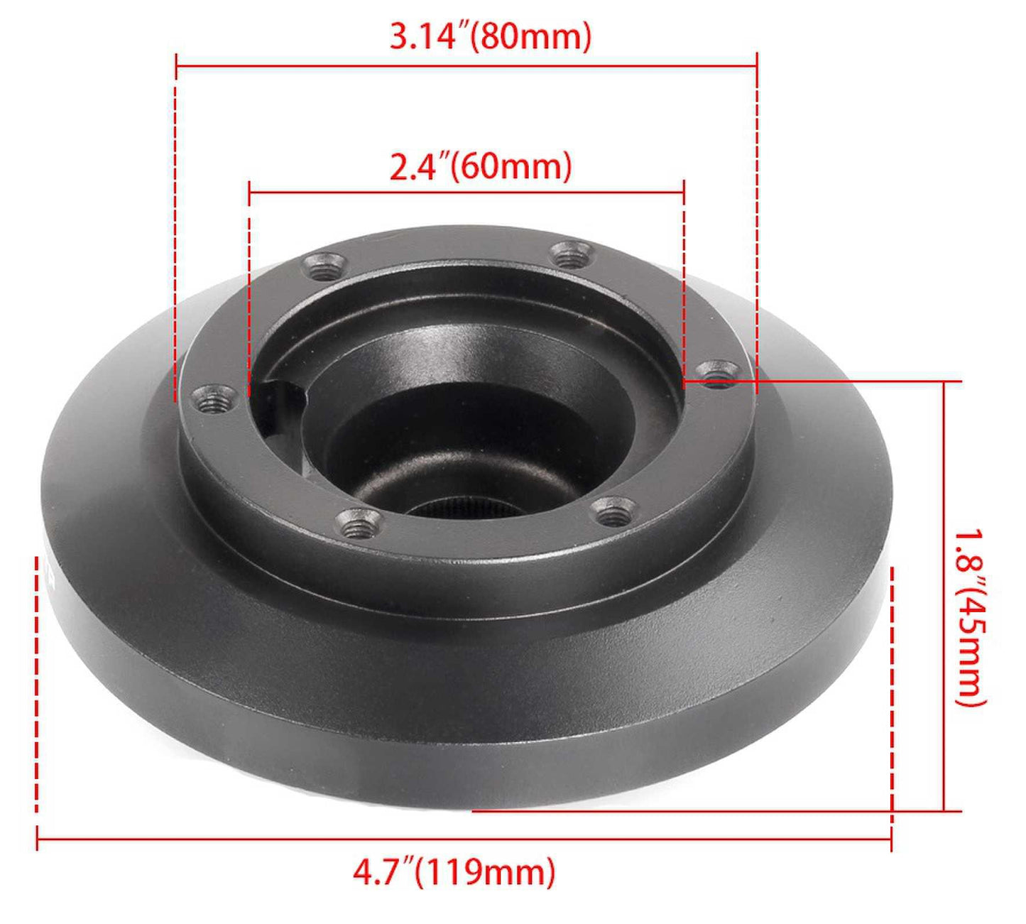 1999-2005 BMW E46 3-Series 323i 325 328i M3 Steering Wheel Short Hub Adaptor