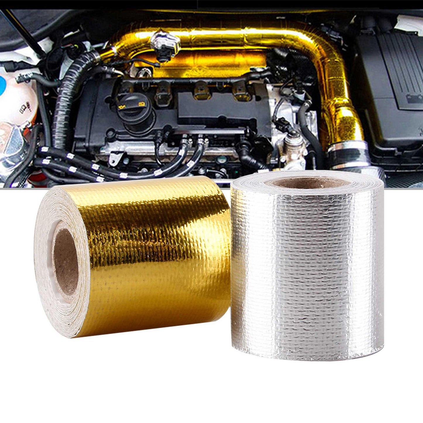 2 Inch 5M Thermal Exhaust Tape for Ductwork, Dryer Vent, HVAC