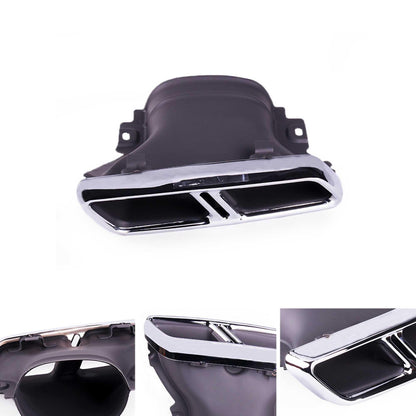 2016 Mercedes Benz E-Class W213 Dual Exhaust Tips Exhaust Muffler