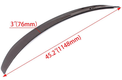 2017-2021 Tesla Model 3 Carbon Fiber Spoiler High Performance P Version