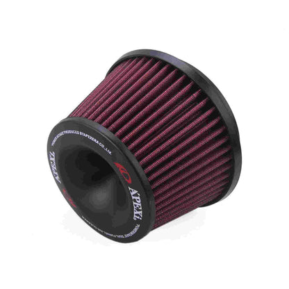 Universal 75mm Cold Air Intake Filter Kit Dual Funnel Air Cleaner Power Intake