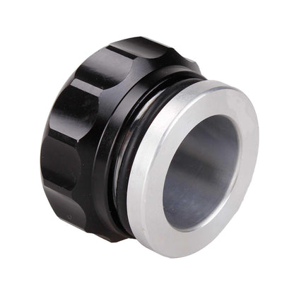 Aluminium Weld on Filler Neck and Cap Oil Fuel Surge Tank Water Tank Radiator Coolant Reservoir Cap