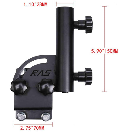Off-Road Flag Holder Flagpole Flag Pole Antenna Base Bracket for Car Motorcycle Bike