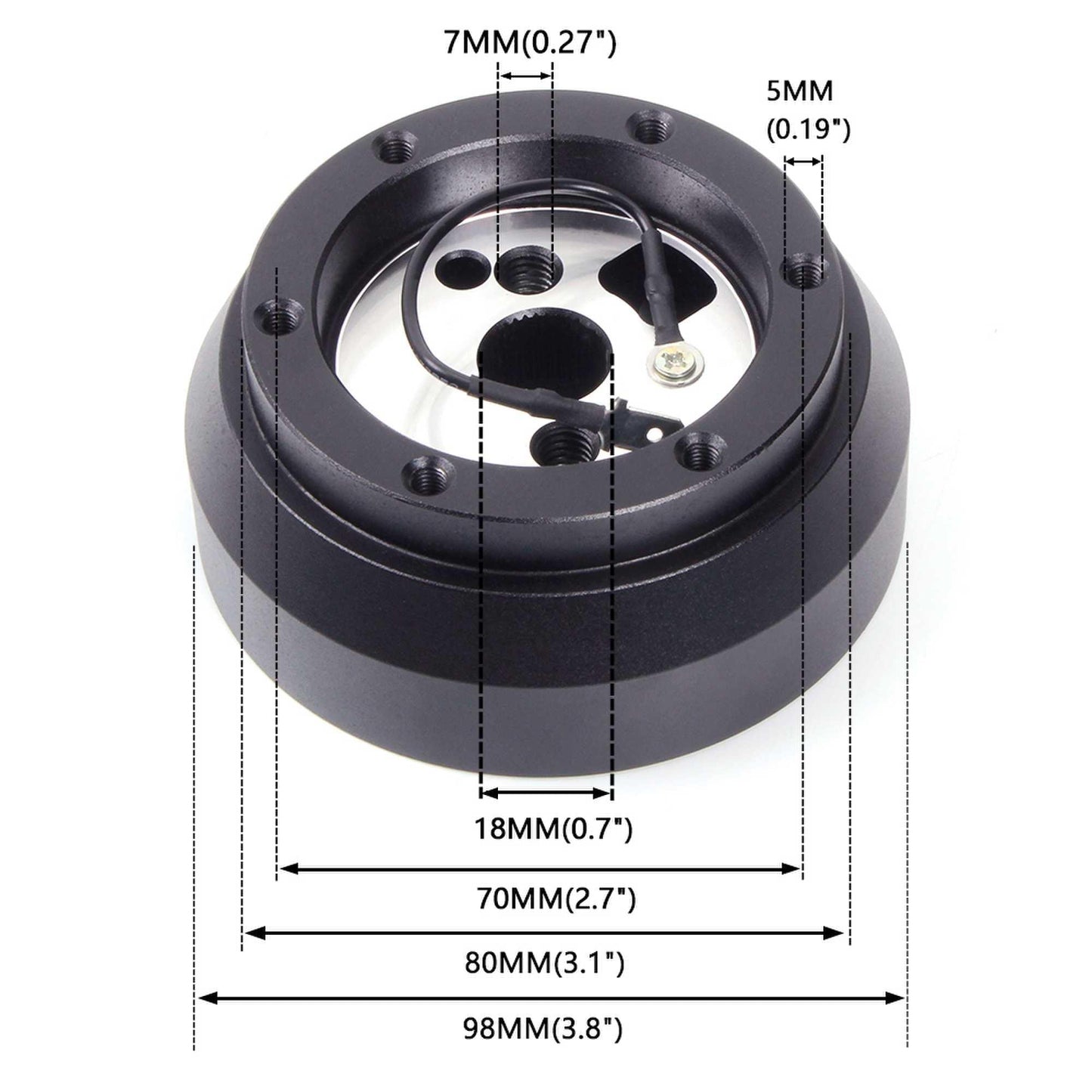 Steering Wheel Short Hub Adapter Boss Kit for Dodge GMC Chevy Jeep Pontiac
