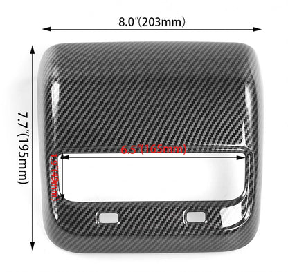 AC Vents Cover Rear Center Console Air Vent Trim for Tesla Model 3/Y 2017-2023