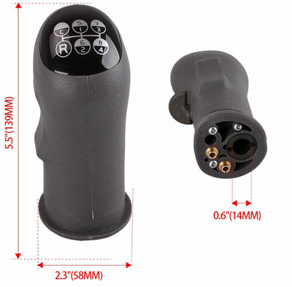 Truck Shift Knob 8 Speed+R+C Gear Shift Lever Knob for Volvo FH FM 20488067 20488058