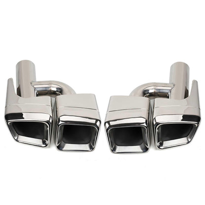 2006-2013 Mercedes Benz E Class W212 Dual Exhaust Tips Exhaust Muffler