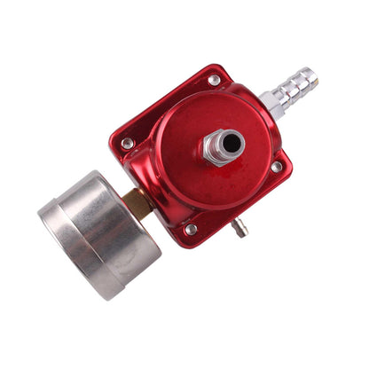 Universal Adjustable Fuel Pressure Regulator Gauge 0-140 PSI EF EG EK D16