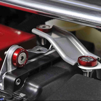 JDM Style Aluminum 10Pcs M6 Bolts Car Engine Bumper Fender Washers License Plate Screws
