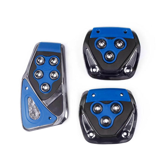 3Pcs Non-Slip Rubber Manual Foot Pedal Cover Set Kit