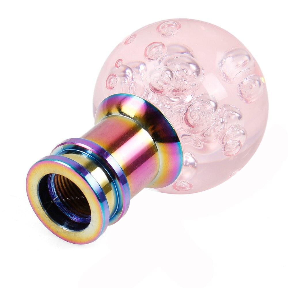 Universal Acrylic Bubble Shift Knob Manual Shift Lever Handle