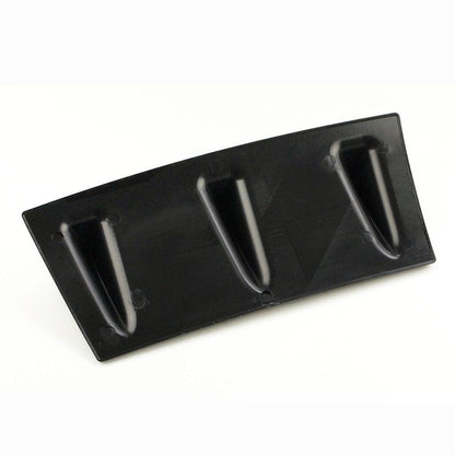 Universal 14 inch ABS Rear Bumper Lip Chassis Diffuser Spoiler Shark 3 Fin Style Rear Chassis Protection Spoiler