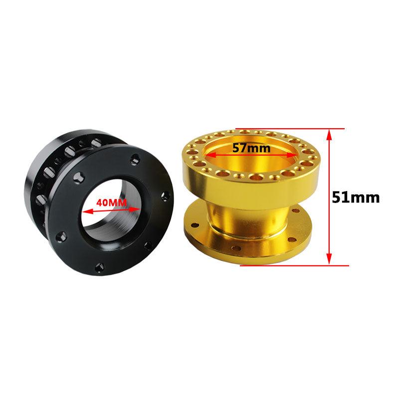 Steering Wheel Hub Adapter Spacer 51MM/76MM/101MM Modified Steering Wheel Heightening