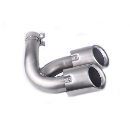 2018 Porsche Cayenne Dual Exhaust Tips Exhaust Muffler