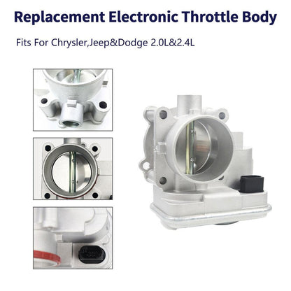 Electronic Throttle Body for Dodge Avenger Caliber Journey Chrysler200 Sebring Jeep Compass Patriot Replace 04891735AC