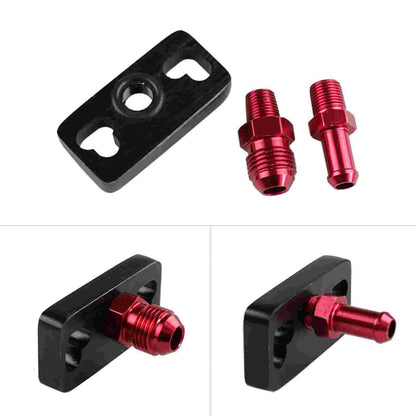 Car Turbo Fuel Rail Delivery Regulator Adapter Kit for Honda Mitsubishi Toyota