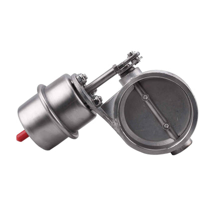 Universal Stainless Steel Car Vacuum Exhaust Cutout Valve 2.5'' 63mm Open Style Wireless Remote Controller Kit