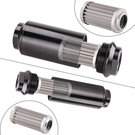 60 Micron Fuel Filter Element Ethanol Fuel Compatible Mesh AN6/AN8/AN10