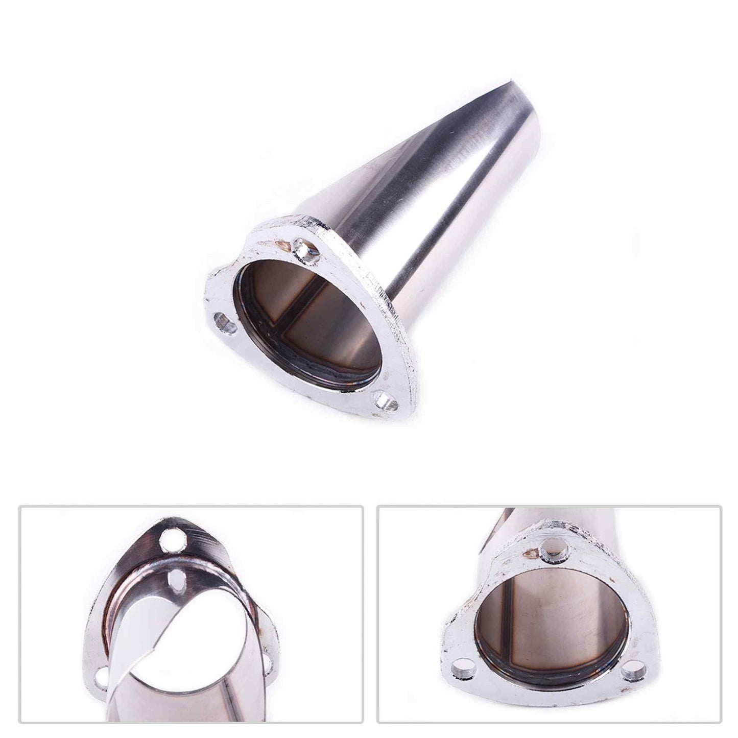 Universal 3 inch Exhaust Pipe Half Set Controller Kit