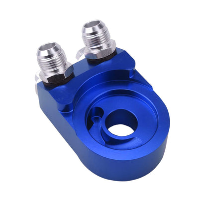 AN10 Oil Filter Sandwich Plate Adapter Oil Cooler Sandwich Turbo T3 T4 Engine Plate