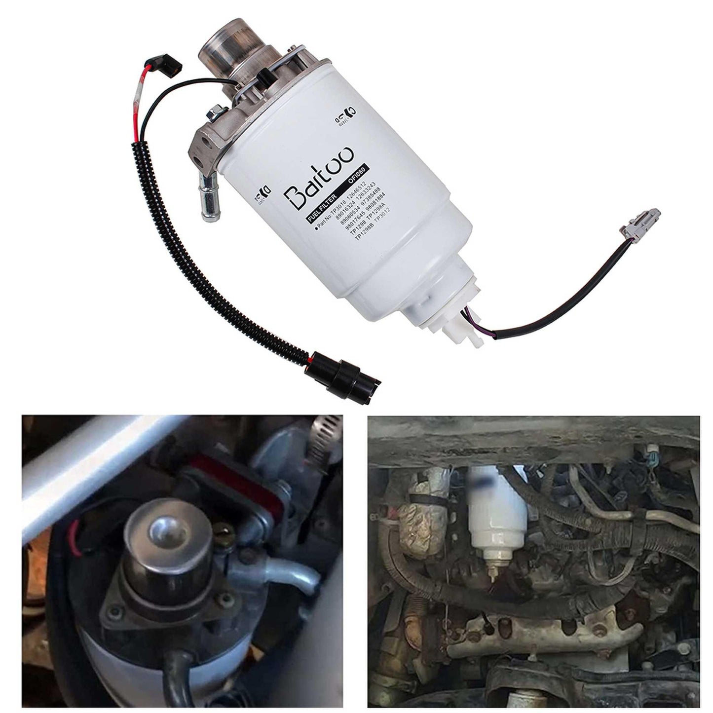 Fuel Filter 12642623 for GM Dura Max 6.6l 2004-2013 Chevrolet Silverado 2500 HD