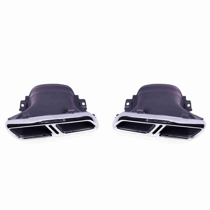 2016 Mercedes Benz E-Class W213 Dual Exhaust Tips Exhaust Muffler