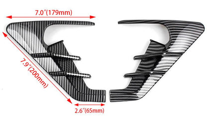 Shark Gills Car Camera Side Wing Panel Cover for Tesla Model 3/Y