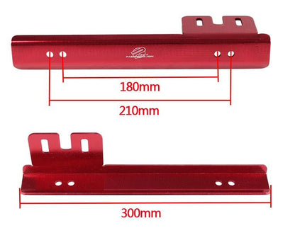 JDM License Plate Frame Front & Rear Auto Car Tag Holder Cover