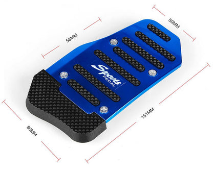 2Pcs Non-Slip Rubber Automatic Car Pedal Cover Set Kit Non-Slip Rubber