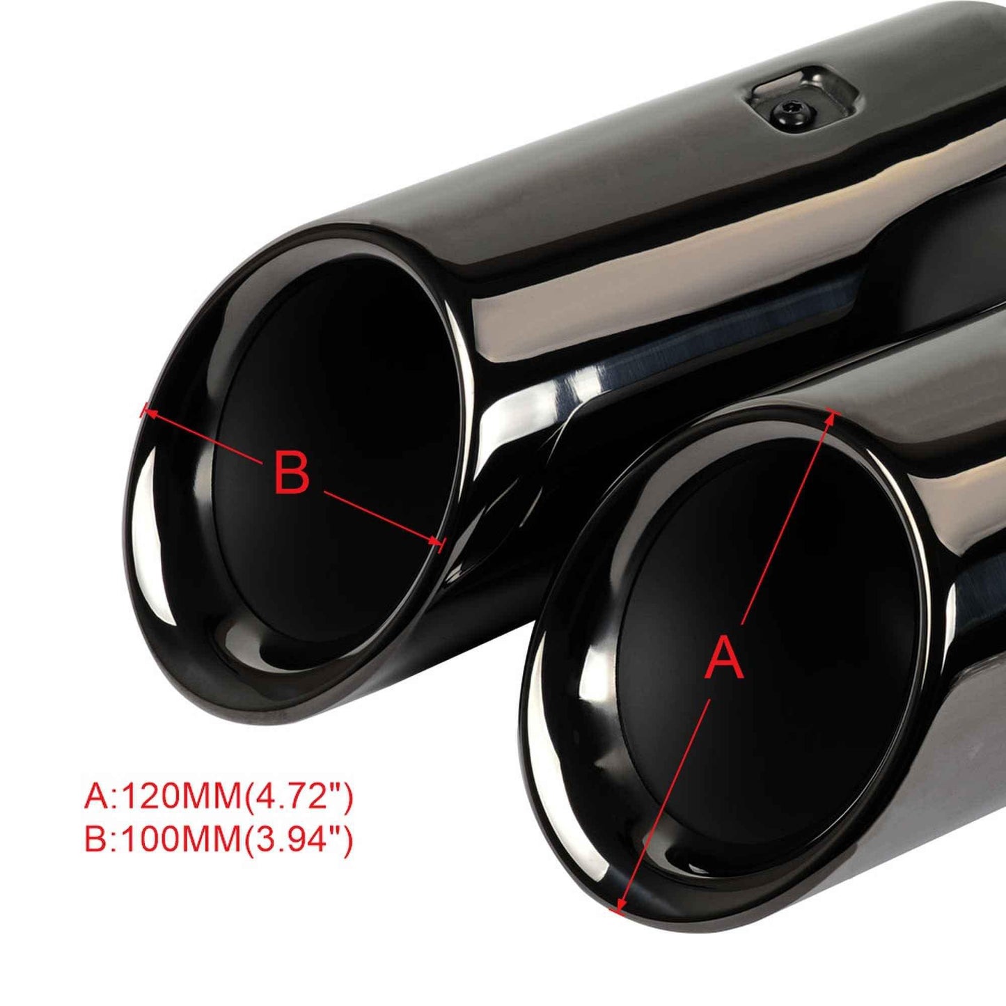 2014-2018 Porsche Macan 8092C Dual Exhaust Tips Exhaust Muffler