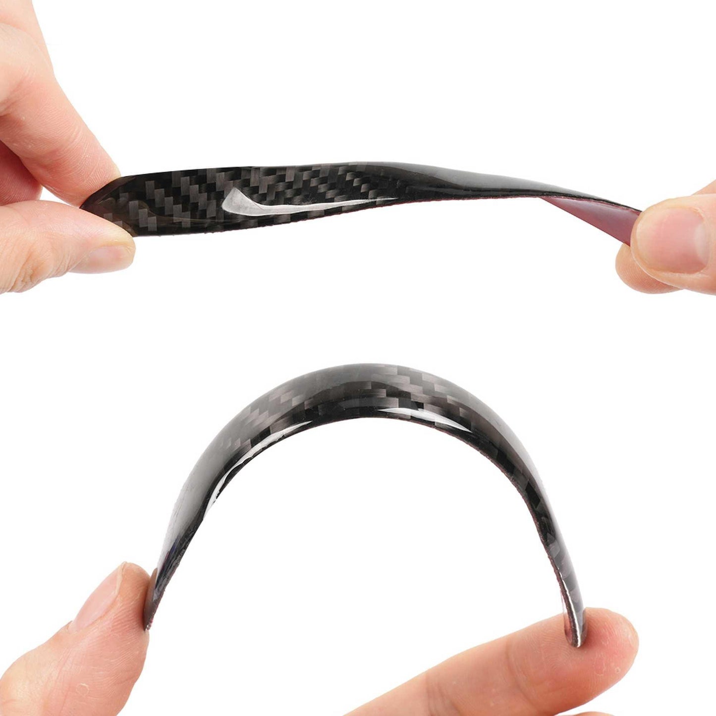 Carbon Fiber 4Pcs Car Door Anti-Collision Strip protection Sticker