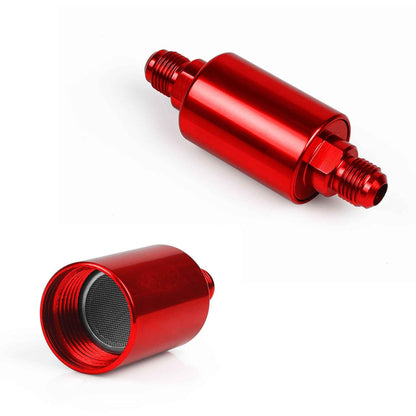 Universal Aluminum Fuel Filter with 100 Microns Copper Filter