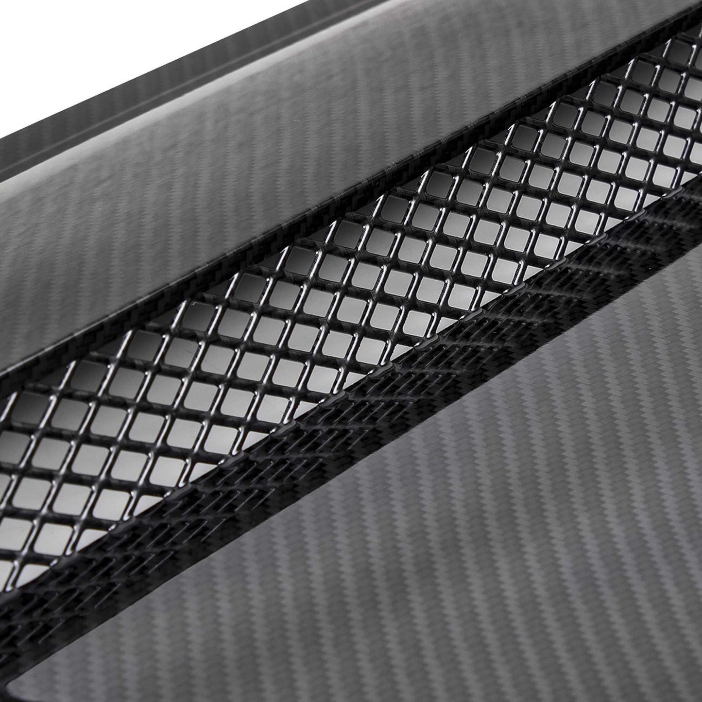 Universal Carbon Fiber Engine Hood Vent Inlet Air Intake