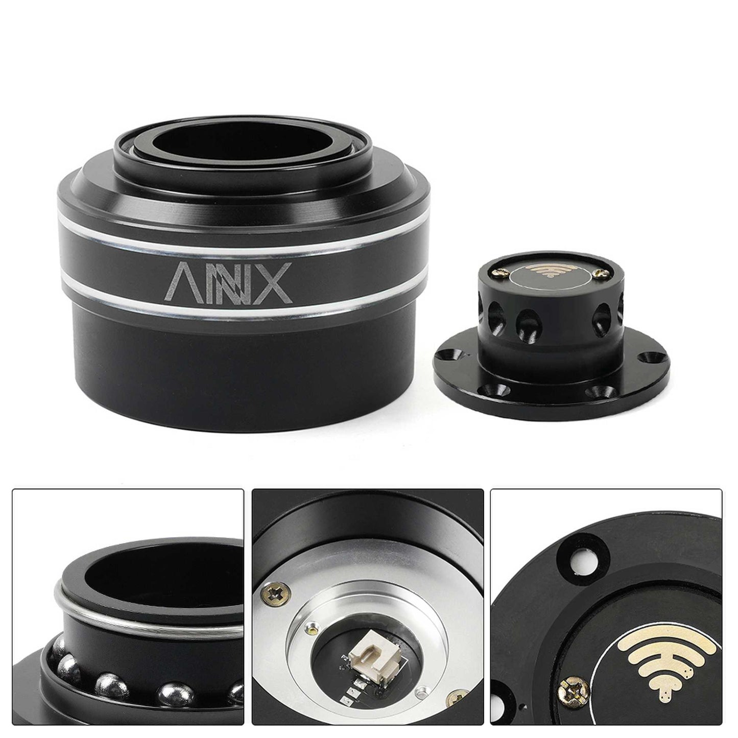 70MM Quick Release Steering Wheel Hub Adapter for MOZA Simagic M10 A/Mini Euro Truck