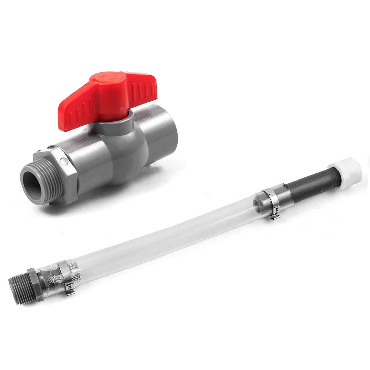Racing Fuel Filling Hose with Ball Valve Closing Hose Kit